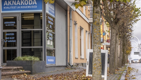 Aknakoja Võru esindus sulgeb uksed